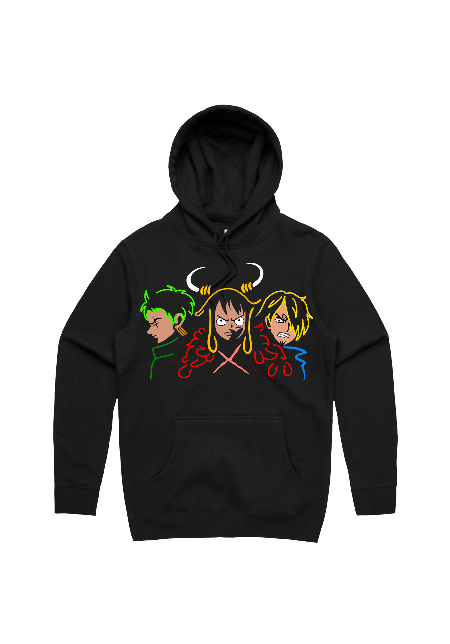 MONSTER TRIO - HOODY (SHOP STOCK)