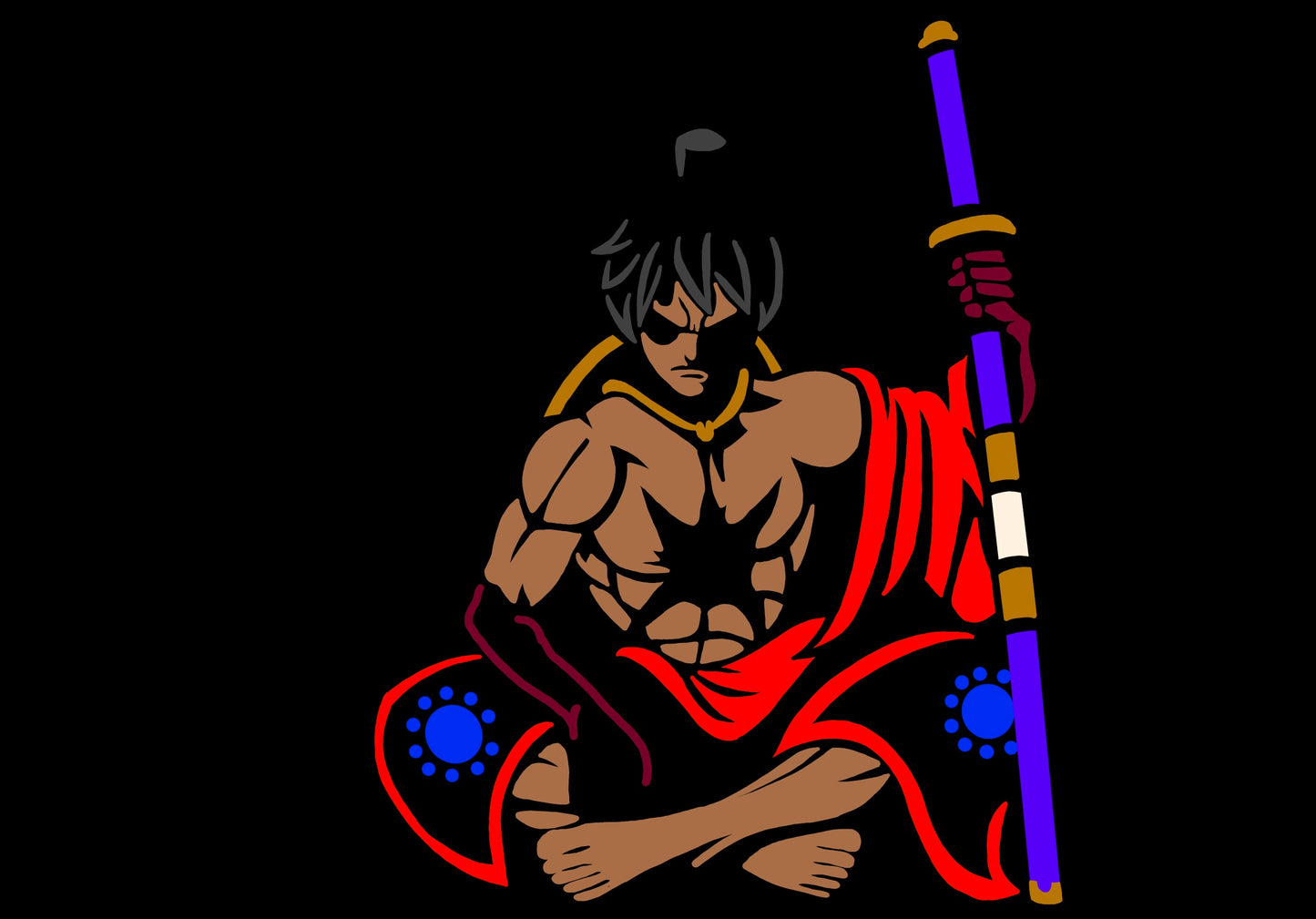 LUFFY (MAD MAN WANO) - TEE