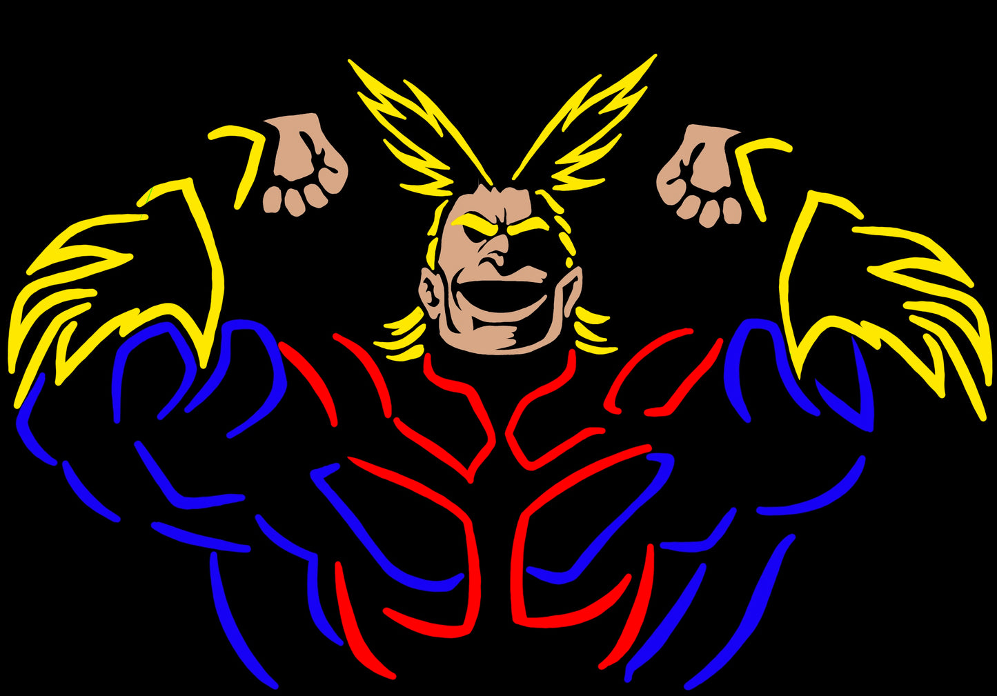 S4: ALL MIGHT TEE