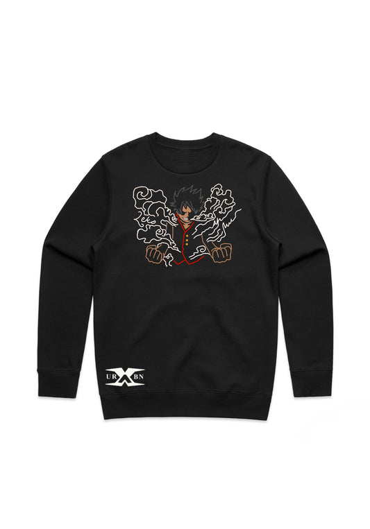 S2: LUFFY (GEAR2) - CREWNECK