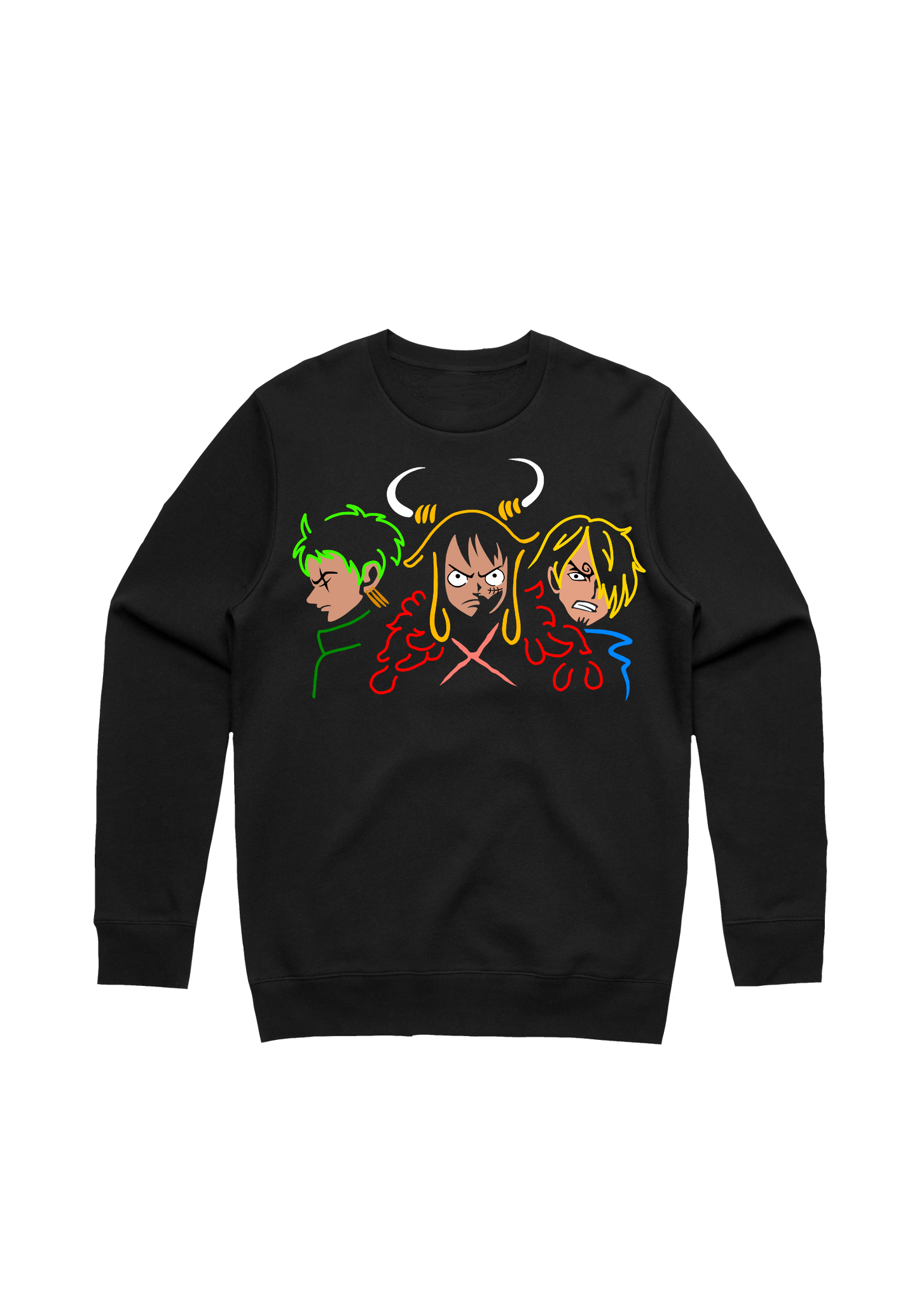 MONSTER TRIO - CREWNECK
