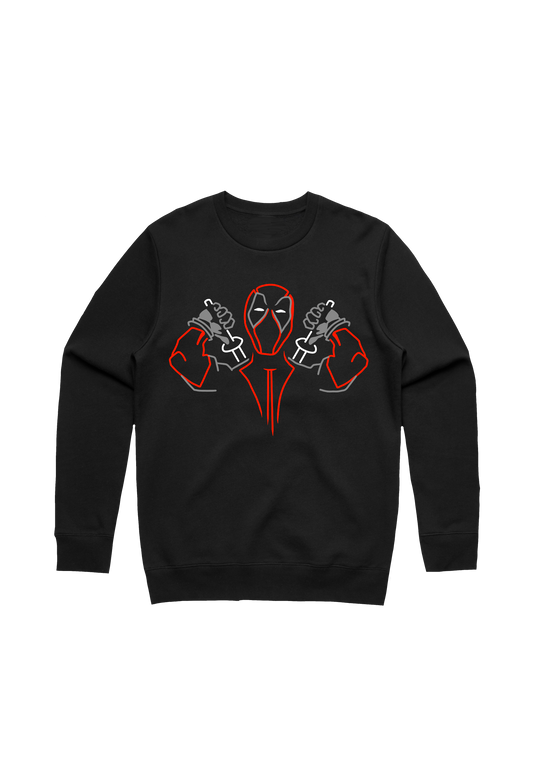 KIDS SUPER AX V CREWNECK