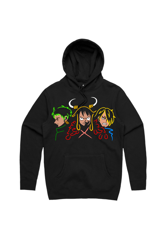 MONSTER TRIO - HOODY (SHOP STOCK)