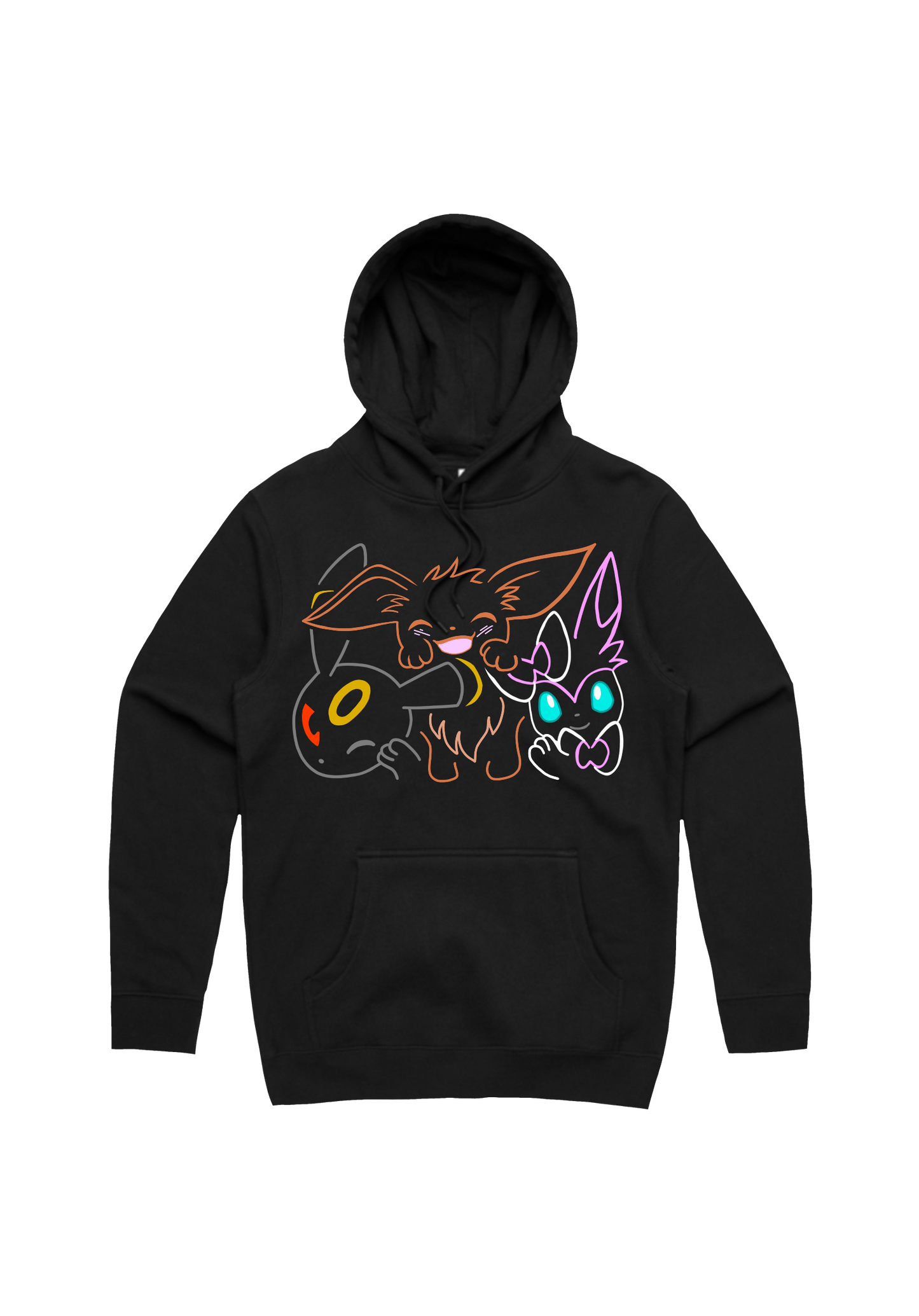 PKM: V1 EEVEELUTIONS - HOODY (SHOP STOCK)